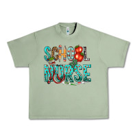 Oil Green school nurse Urban Heavy Tee - texasbilliewilder