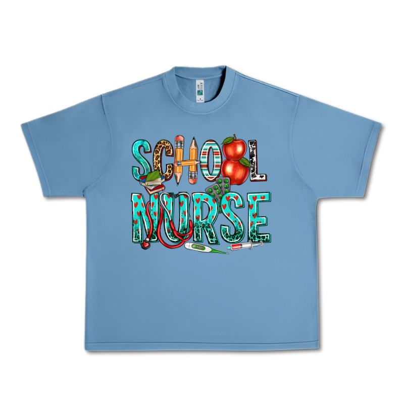 School Nurse Urban Heavy Tee by texasbilliewilder | Teevron