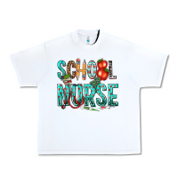 White school nurse Urban Heavy Tee - texasbilliewilder
