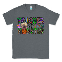 Charcoal Heather teacher of monster Classic Tee - CowhideDigitalArt