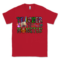 Red teacher of monster Classic Tee - CowhideDigitalArt