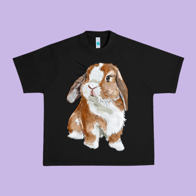 Cute Bunny Urban Heavy Tee Designed By Ranaportraitstore
