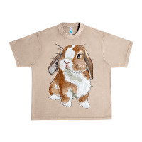 French Oak cute bunny Urban Heavy Tee - RanaPortraitStore