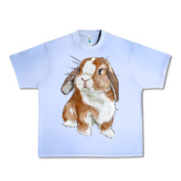 Grape Ice cute bunny Urban Heavy Tee - RanaPortraitStore