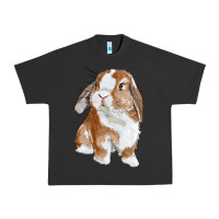 Pigment Black cute bunny Urban Heavy Tee - RanaPortraitStore
