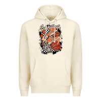 Tofu checkered retro basketball Premium Hoodie - MaliasSmallBusiness