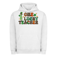 Pigment Lunar Rock one lucky teacher Urban Hoodie - LillyAllenDesigns