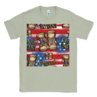 Matcha proud veteran seamless pattern Classic Tee - HRA Design Shop
