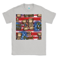 Moon Dust proud veteran seamless pattern Classic Tee - HRA Design Shop