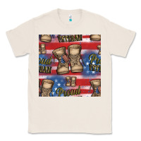 Natural proud veteran seamless pattern Classic Tee - HRA Design Shop