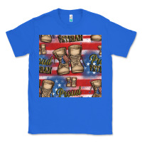 True Royal proud veteran seamless pattern Classic Tee - HRA Design Shop