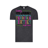 Vintage Black sorry i’m cranky i’m going through my terrible Vintage Tee - texasbilliewilder