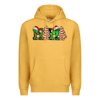 Mustard mama with christmas tree cake ado Premium Hoodie - AdoDesignShop