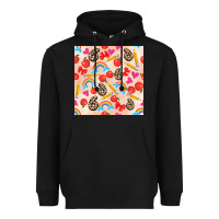 Black back to school seamless pattern 6 (3600x3600) Heavyweight Hoodie - AdoDesignShop