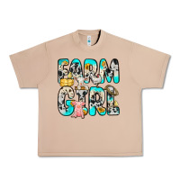 Burro farm girl Urban Heavy Tee - Zillion Design Studio