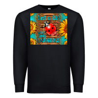 Black just a girl who loves ladybugs Premium Sweatshirt - LillyAllenDesigns