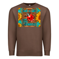 Chestnut just a girl who loves ladybugs Premium Sweatshirt - LillyAllenDesigns