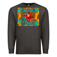 Smoke just a girl who loves ladybugs Premium Sweatshirt - LillyAllenDesigns