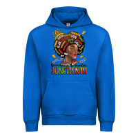 Cobalt remembering my ancestors juneteenth Urban Hoodie - LillyAllenDesigns