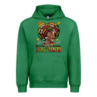 Emerald remembering my ancestors juneteenth Urban Hoodie - LillyAllenDesigns