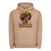 Pigment Burro remembering my ancestors juneteenth Urban Hoodie - LillyAllenDesigns