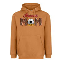Meerkat soccer mom with ball and sunflower Heavyweight Hoodie - Artiststas