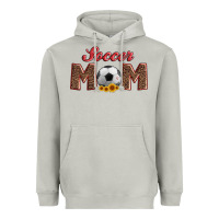Moon Dust soccer mom with ball and sunflower Heavyweight Hoodie - Artiststas