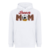 White soccer mom with ball and sunflower Heavyweight Hoodie - Artiststas