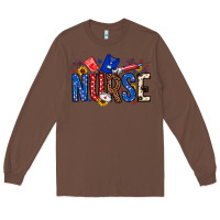 Chestnut American Nurse Long Sleeve Tee - Neo Western