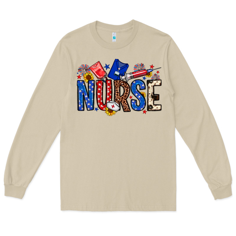 American Nurse Long Sleeve Tee by Neo Western | Teevron