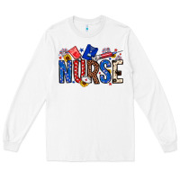 White American Nurse Long Sleeve Tee - Neo Western