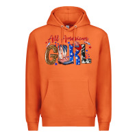 Carrot all american girl Premium Hoodie - NancyCooperArtShop