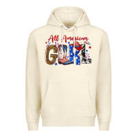 Sandshell all american girl Premium Hoodie - NancyCooperArtShop