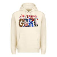 Tofu all american girl Premium Hoodie - NancyCooperArtShop
