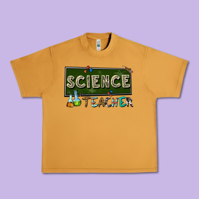 Science Teacher Urban Heavy Tee Designed By Texasbilliewilder