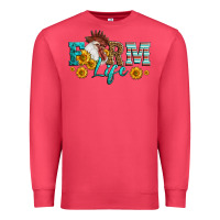 Cardinal Western Farm Life Rooster Head Premium Sweatshirt - LillyAllenDesigns