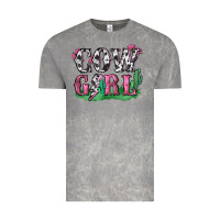 Cloud Rock cowgirl lightning bolt Vintage Tee - Zillion Design Studio