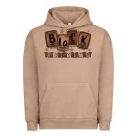Pigment Burro black the prime element melanin Urban Hoodie - LillyAllenDesigns