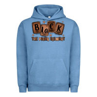 Pigment Pebble Blue black the prime element melanin Urban Hoodie - LillyAllenDesigns