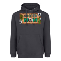 Smoke soccer mom with ball and cactus and serape licanse plate Heavyweight Hoodie - Artiststas