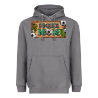 Storm soccer mom with ball and cactus and serape licanse plate Heavyweight Hoodie - Artiststas