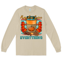 Mushroom pumpkin spice everything Long Sleeve Tee - HRA Design Shop
