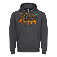 Smoke one thankful teacher Zipper Hoodie - JahusDesignShop