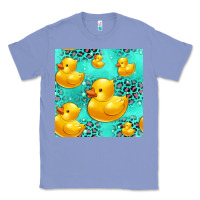 Colony Blue rubber duck seamless pattern Classic Tee - HRA Design Shop