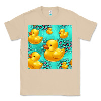 Mushroom rubber duck seamless pattern Classic Tee - HRA Design Shop