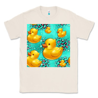 Natural rubber duck seamless pattern Classic Tee - HRA Design Shop