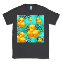 Smoke rubber duck seamless pattern Classic Tee - HRA Design Shop