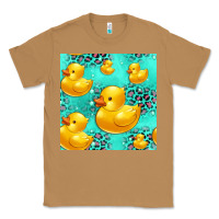 Toasted Coconut rubber duck seamless pattern Classic Tee - HRA Design Shop