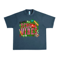 Midnight Navy school vibes Urban Heavy Tee - texasbilliewilder