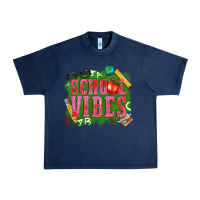 Navy school vibes Urban Heavy Tee - texasbilliewilder